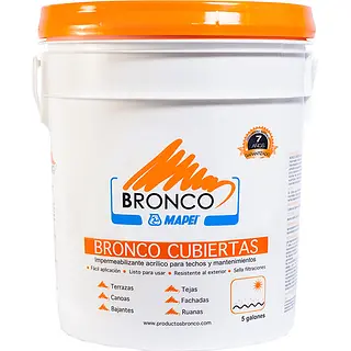 Impermeabilizante Bronco Cubiertas 7 Años
