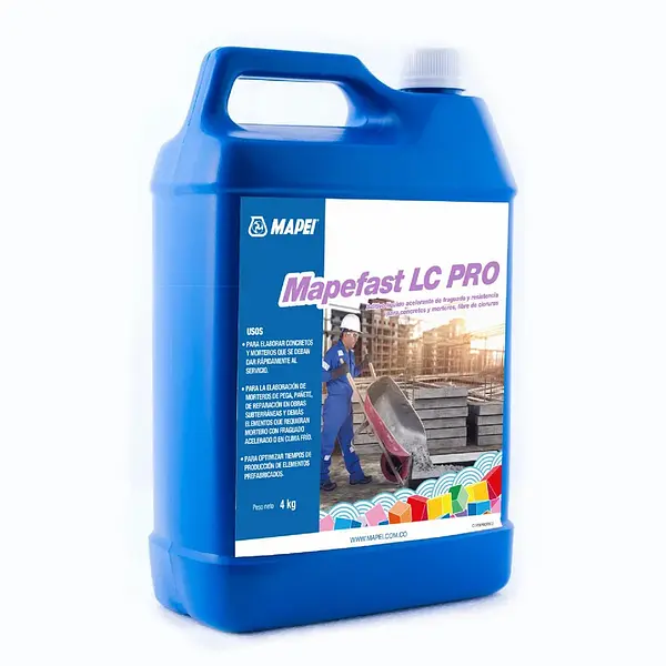 Mapefast Lc Pro - Aditivo Líquido Acelerante De Fraguado