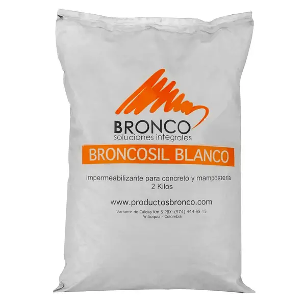 Broncosil Blanco Impermeabilizante Cementoso Para Concreto