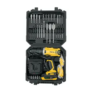 Juego Con Herramienta, Taladro, Atornillador 1/2", Pretul